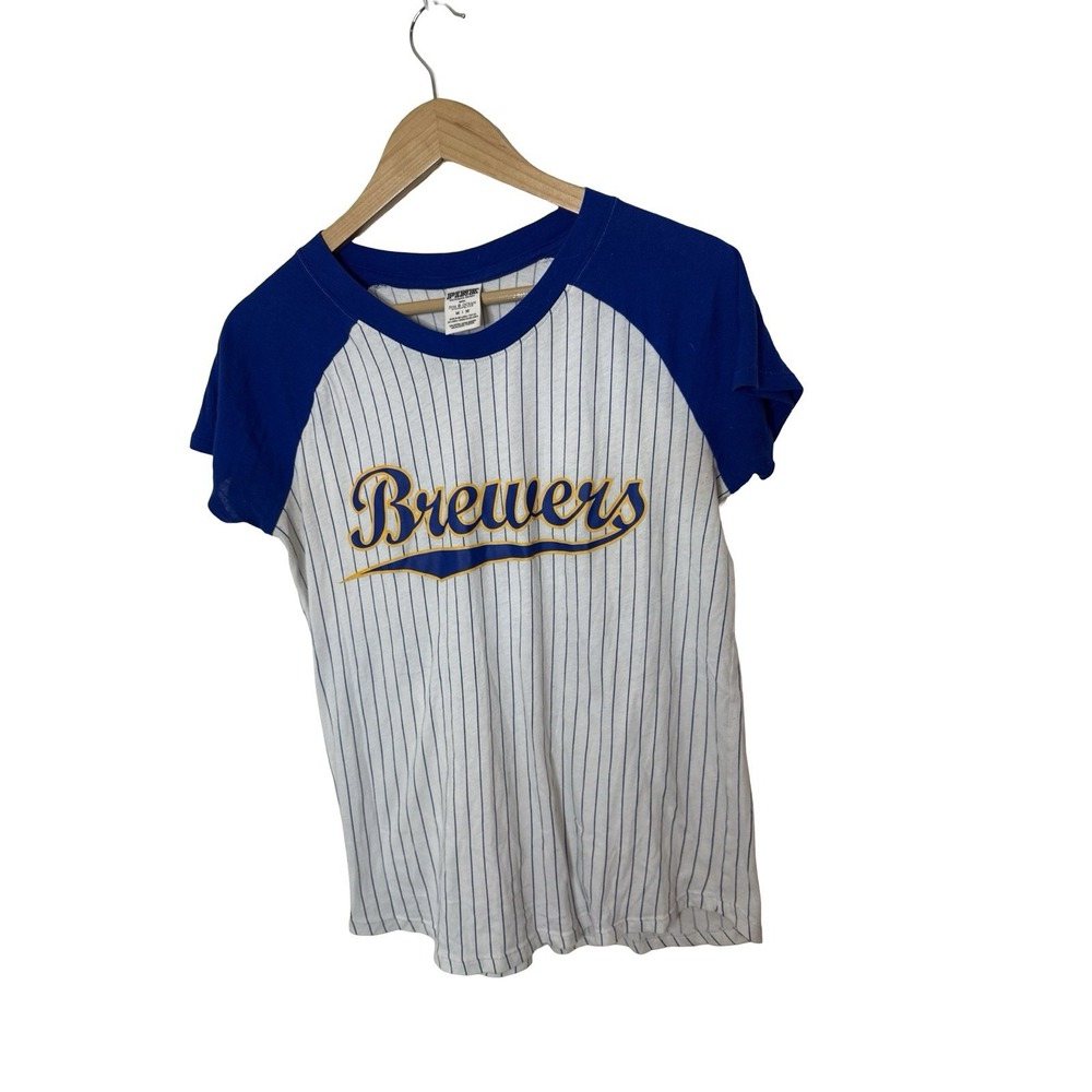 Pink By Victoria's Secret 5th & Ocean Milwaukee Brewers Shirt M